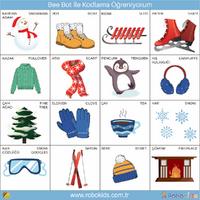 Bee-Bot ile Kış Temasını Keşfediyorum