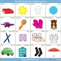 Bee-Bot vKodlama Matı – Renkleri Öğreniyorum Temalı Eğitim Matı