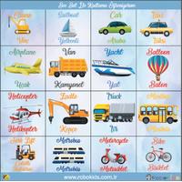 Bee-Bot and Blue-Bot Taşıtlar Matı